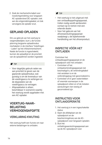 2025-2026 Leapmotor B10 Gebruikershandleiding | Nederlands