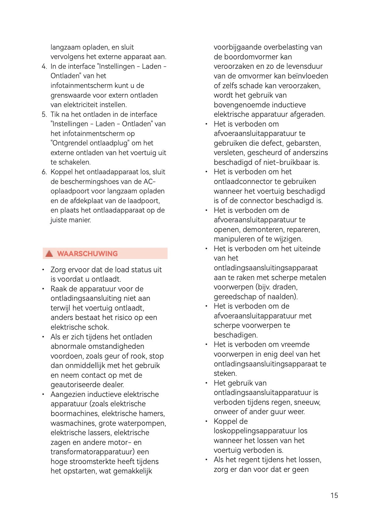 2025-2026 Leapmotor B10 Gebruikershandleiding | Nederlands