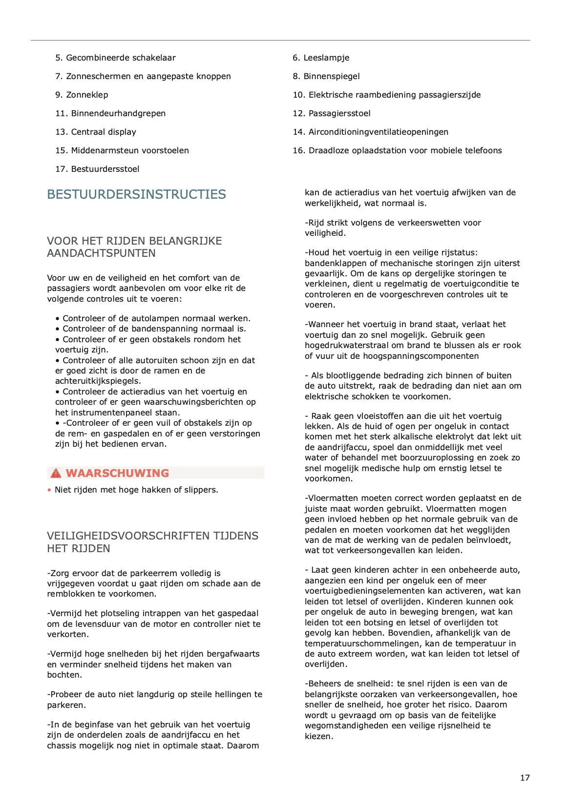 2025 Leapmotor C10 Gebruikershandleiding | Nederlands