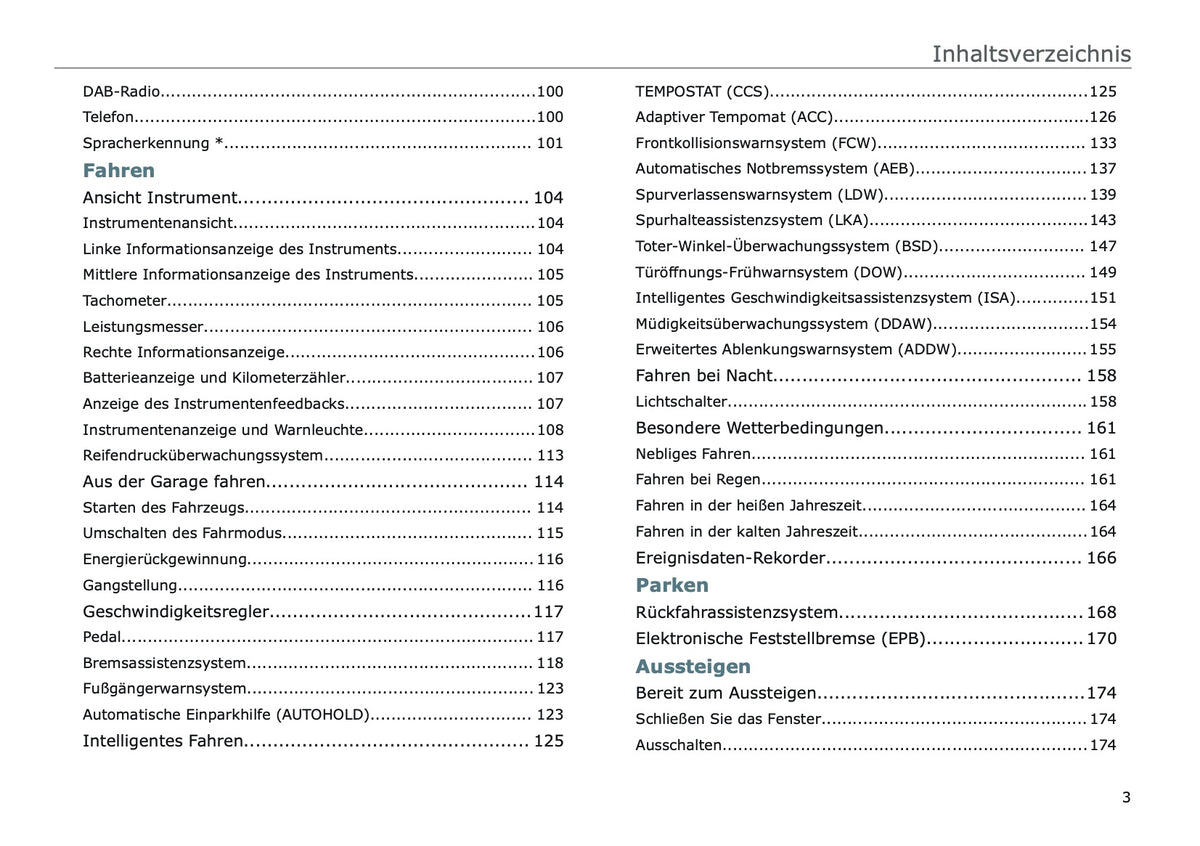 2025 Leapmotor T03 Owner's Manual | German