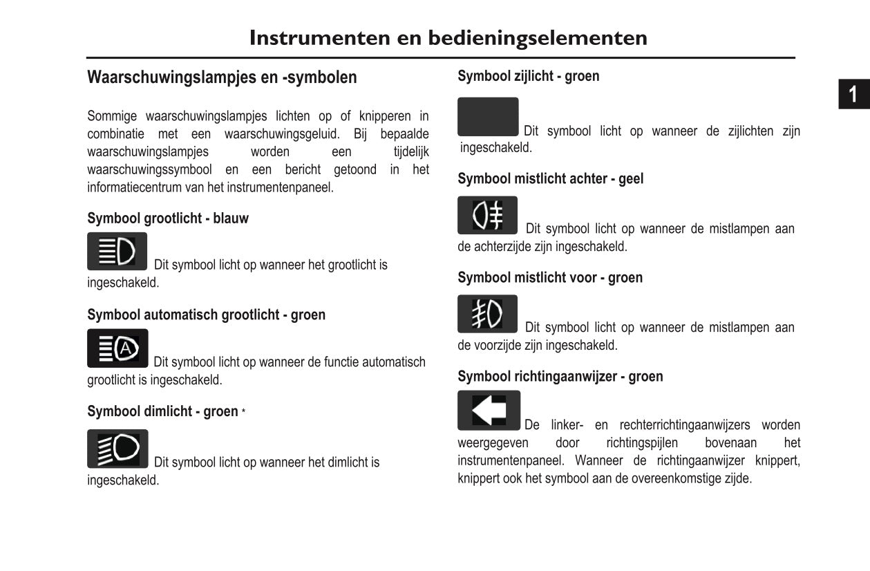 2020-2023 MG EHS PHEV Owner's Manual | Dutch