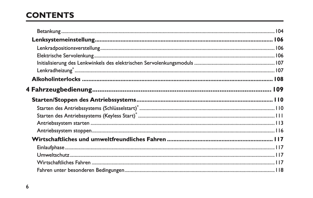 2025 MG MG3 Owner's Manual | German