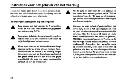 2023-2025 MG MG3 Hybrid+ Gebruikershandleiding | Nederlands