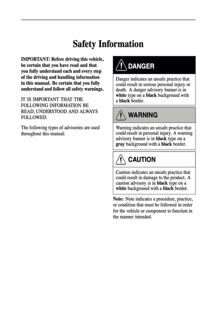 2009 Mack Granite Series Owner's Manual | English