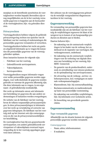 2022-2023 Mini Cabrio Gebruikershandleiding | Nederlands