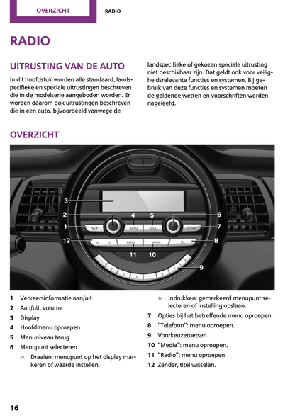 2016-2017 Mini Clubman Gebruikershandleiding | Nederlands