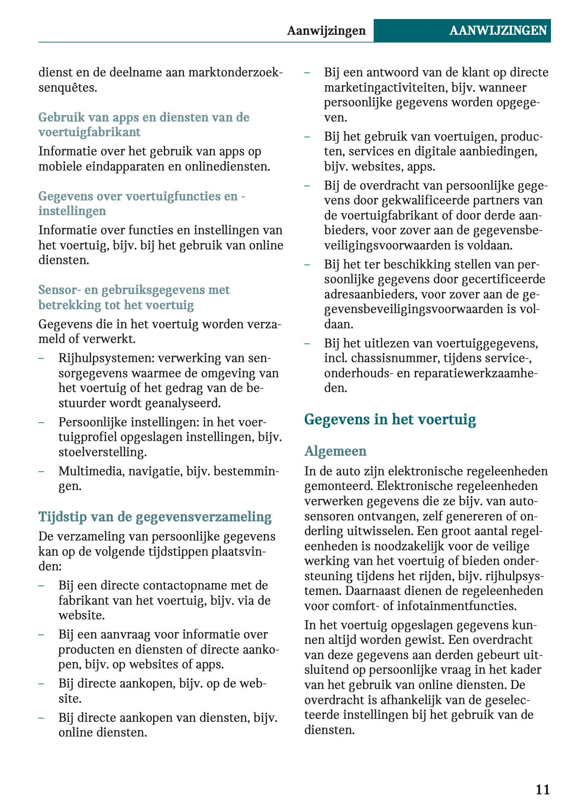 2021-2022 Mini Clubman Owner's Manual | Dutch