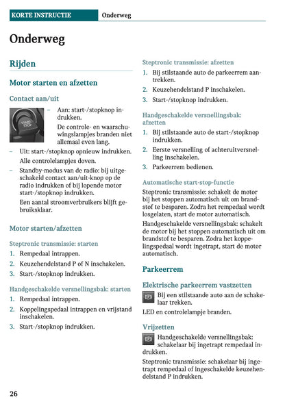 2021-2022 Mini Clubman Owner's Manual | Dutch