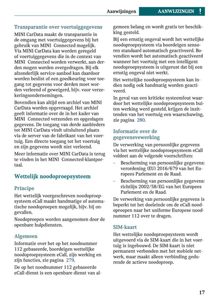 2023 Mini Cooper SE Gebruikershandleiding | Nederlands