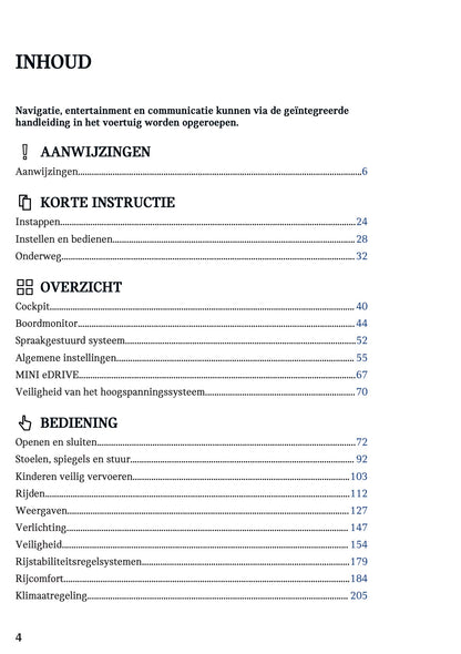 2023 Mini Cooper SE Gebruikershandleiding | Nederlands