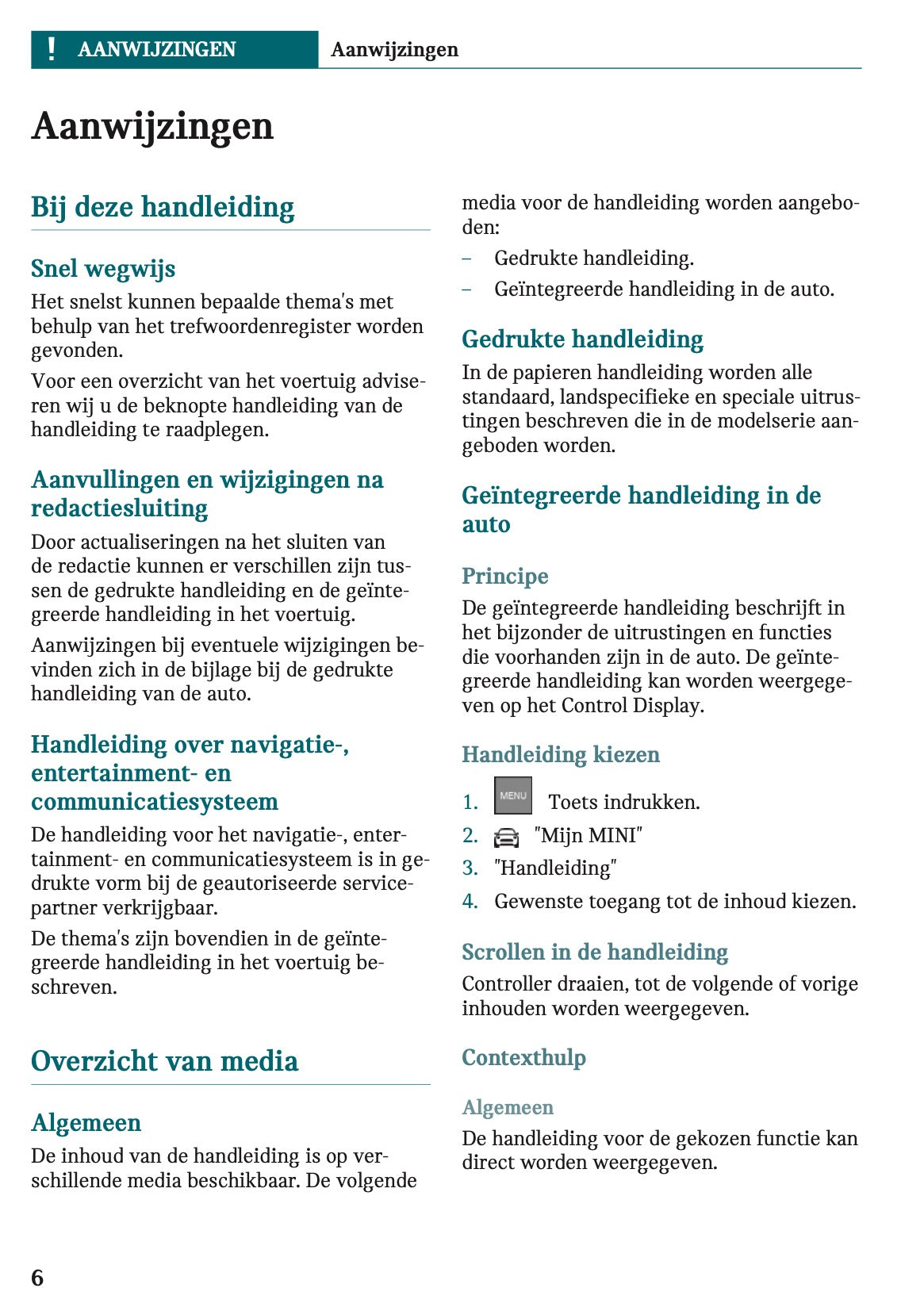 2023 Mini Cooper SE Gebruikershandleiding | Nederlands