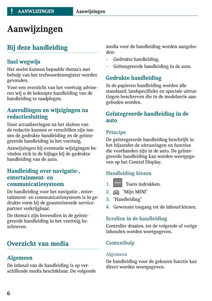 2023 Mini Cooper SE Gebruikershandleiding | Nederlands