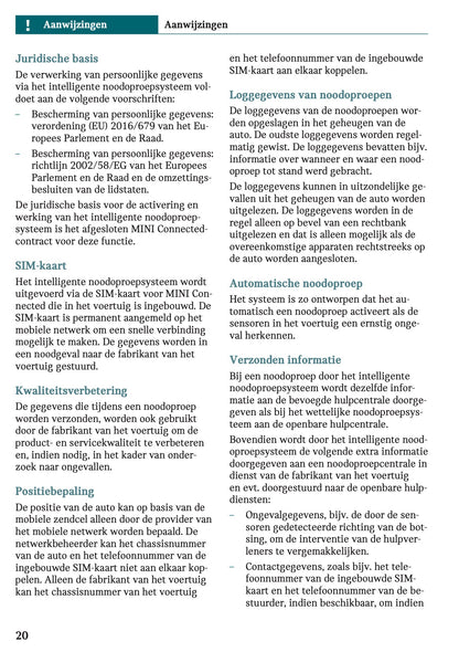 2025-2026 Mini Cooper Gebruikershandleiding | Nederlands