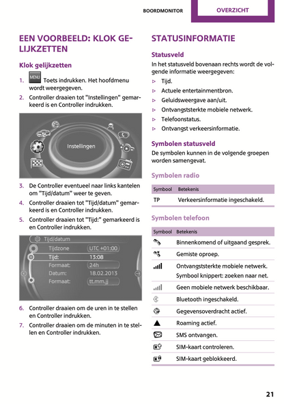 2015 Mini Cooper Owner's Manual | Dutch