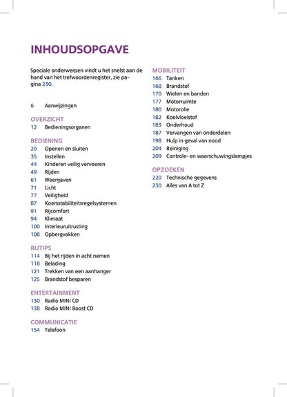 2015 Mini Countryman/Paceman Gebruikershandleiding | Nederlands