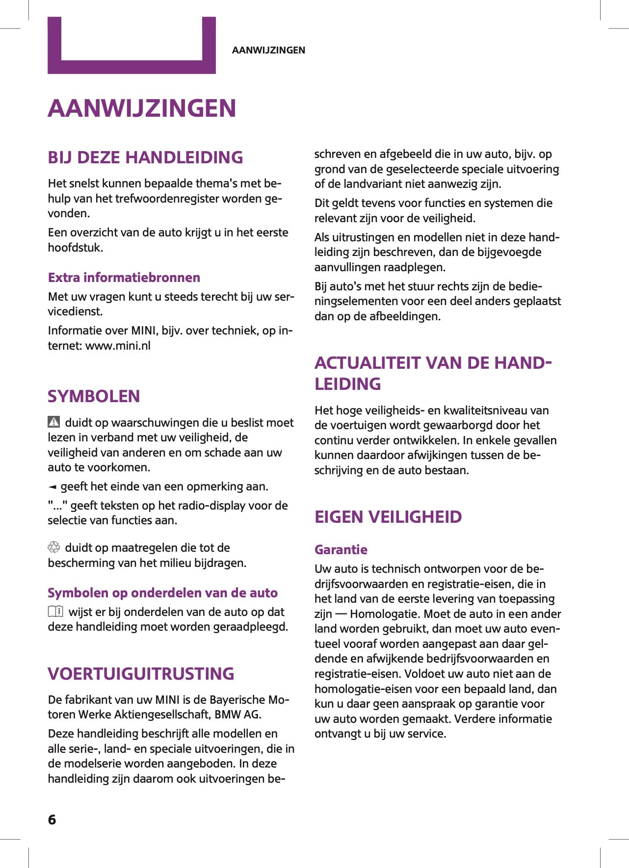 2015 Mini Countryman/Paceman Gebruikershandleiding | Nederlands