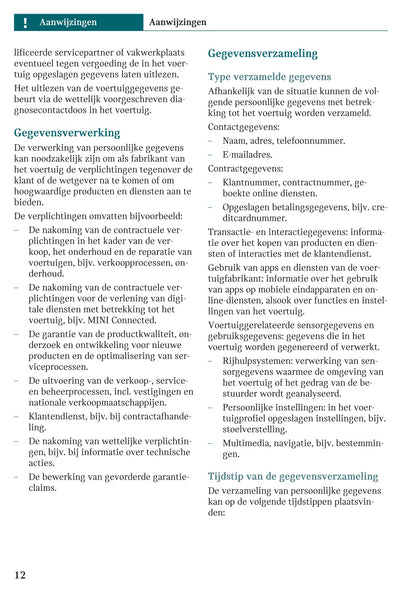 2025-2026 Mini Countryman Gebruikershandleiding | Nederlands