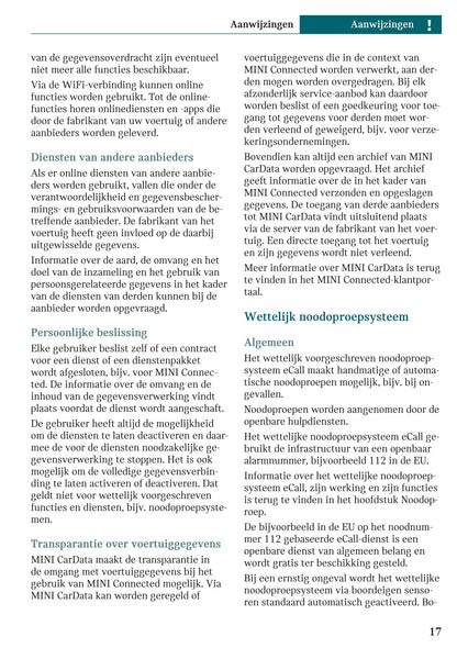 2025-2026 Mini Countryman Gebruikershandleiding | Nederlands