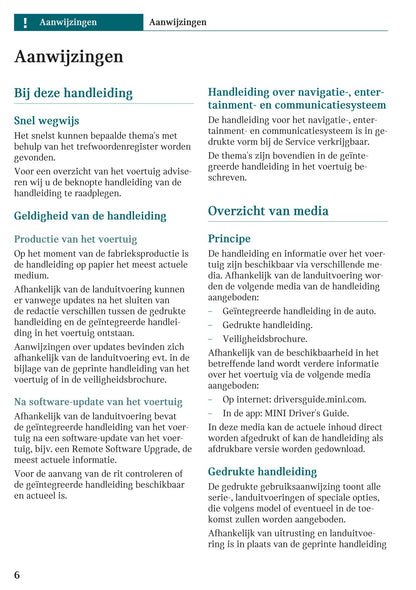 2025-2026 Mini Countryman Gebruikershandleiding | Nederlands
