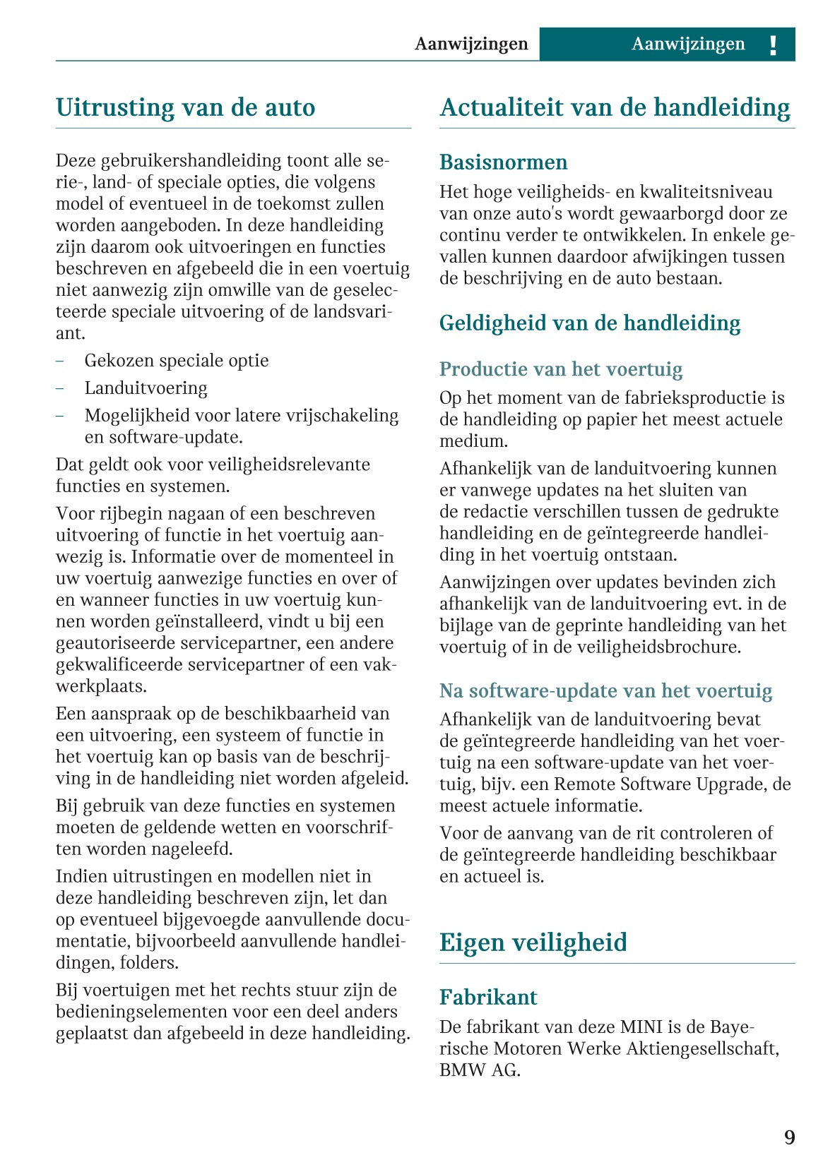 2025-2026 Mini Countryman Gebruikershandleiding | Nederlands