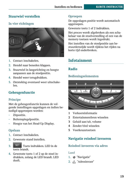 2020-2021 Mini Countryman Plug-in-Hybrid Gebruikershandleiding | Nederlands