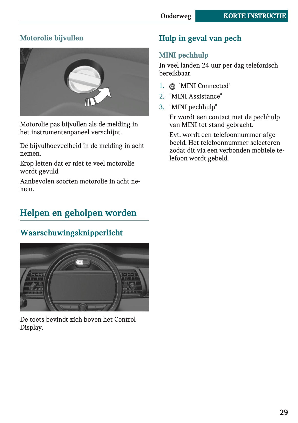 2020-2021 Mini Countryman Plug-in-Hybrid Gebruikershandleiding | Nederlands