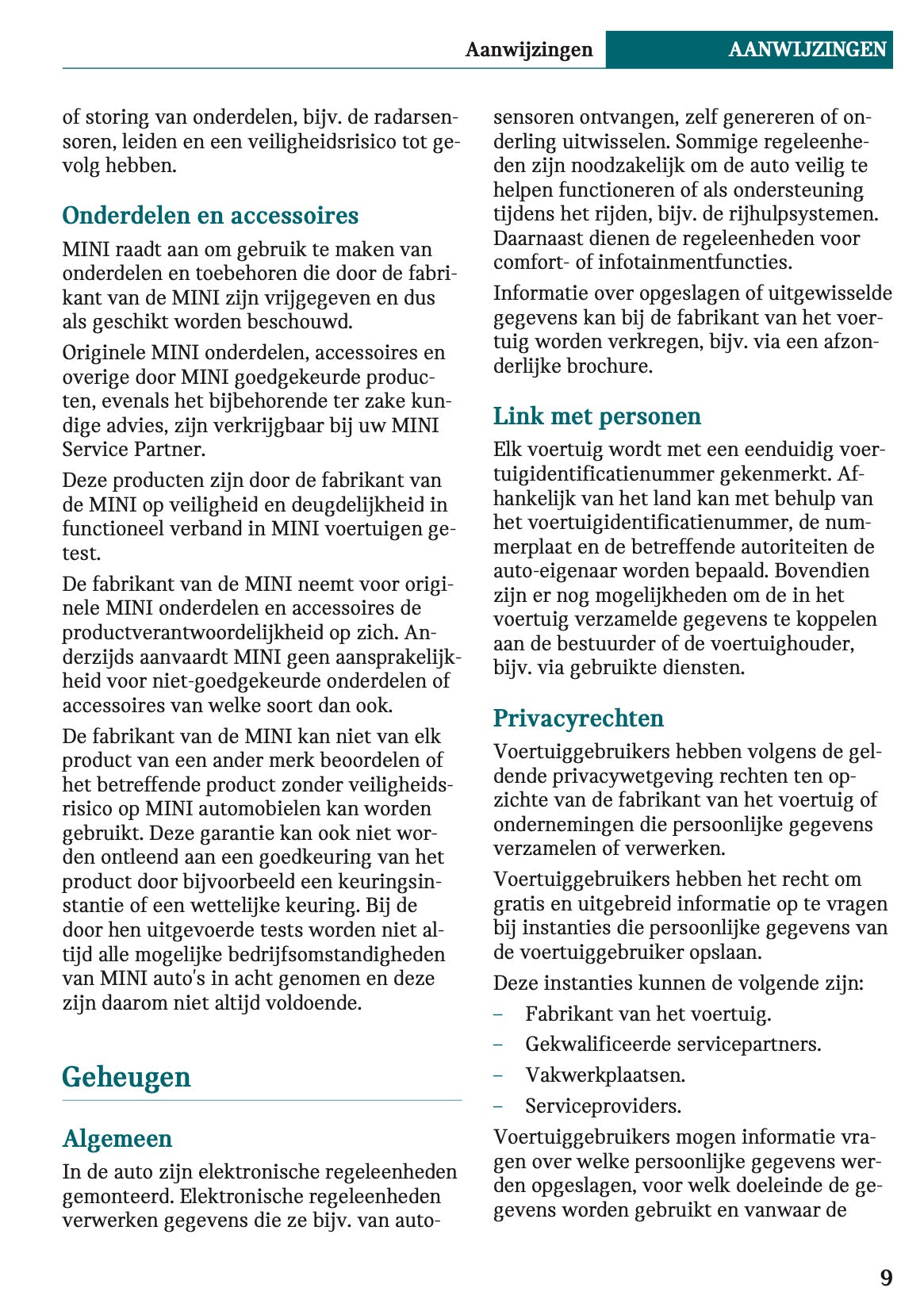 2020-2021 Mini Countryman Plug-in-Hybrid Gebruikershandleiding | Nederlands