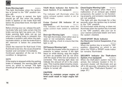 1992 Mitsubishi 3000GT Owner's Manual | English