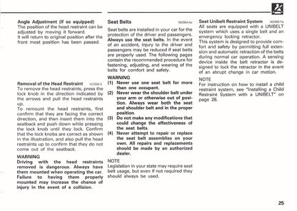 1992 Mitsubishi 3000GT Owner's Manual | English