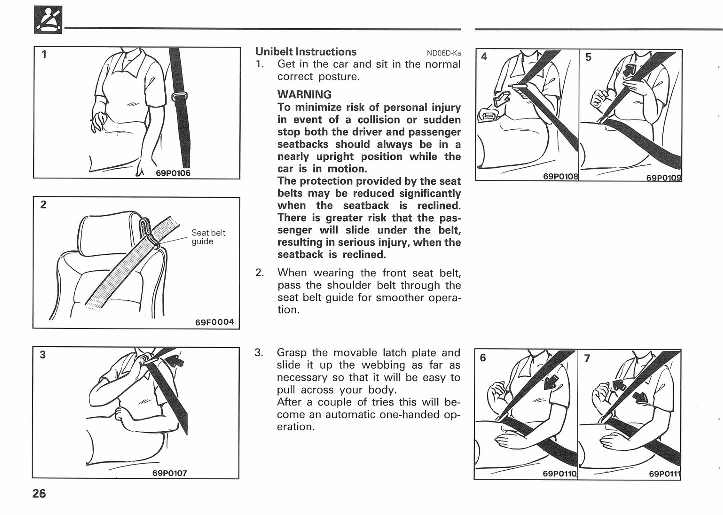 1992 Mitsubishi 3000GT Owner's Manual | English