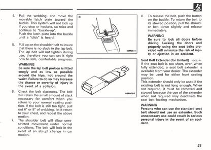 1992 Mitsubishi 3000GT Owner's Manual | English