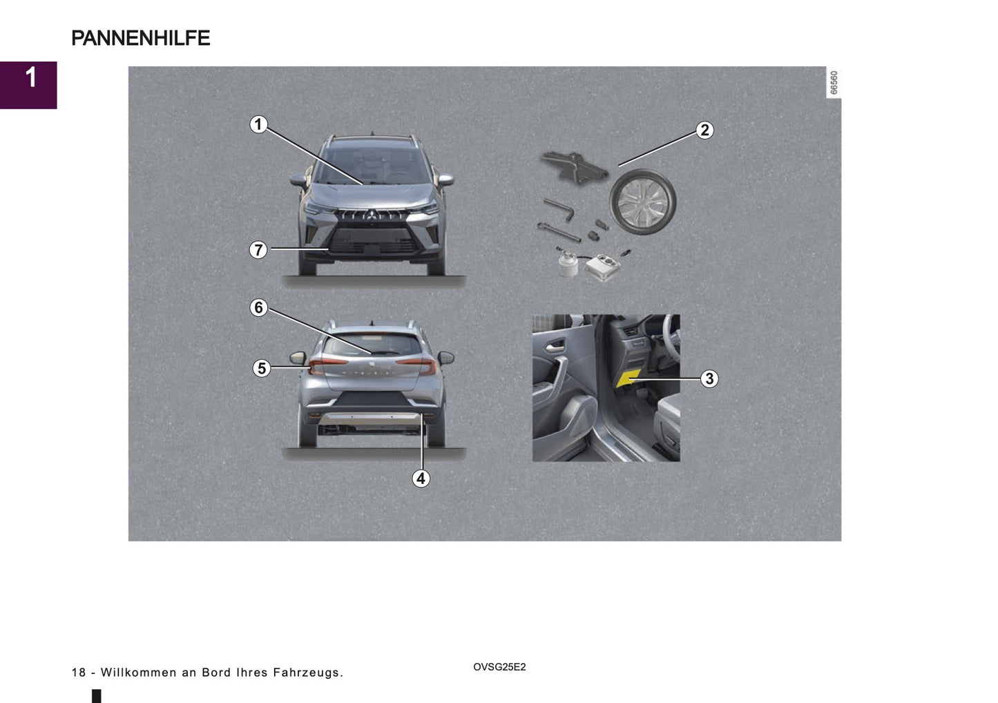 2025 Mitsubishi ASX Owner's Manual | German