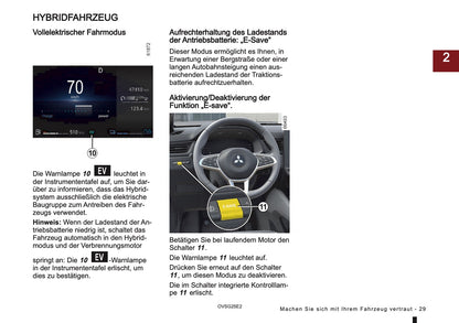 2025 Mitsubishi ASX Owner's Manual | German
