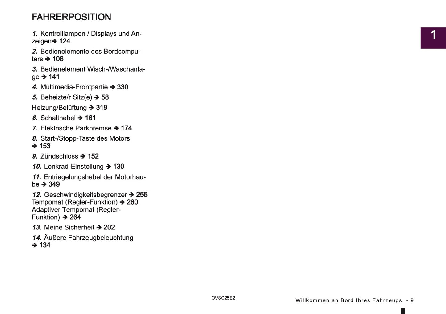 2025 Mitsubishi ASX Owner's Manual | German