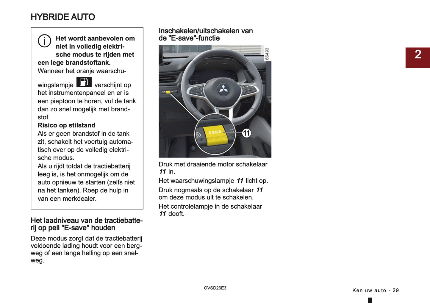 2026 Mitsubishi ASX Gebruikershandleiding | Nederlands