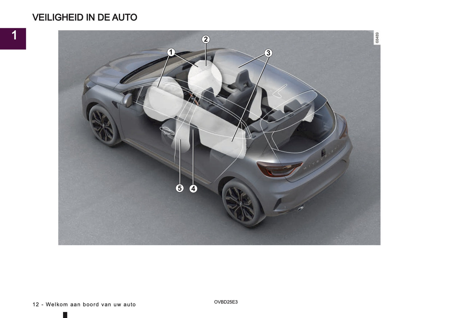2025 Mitsubishi Colt Owner's Manual | Dutch