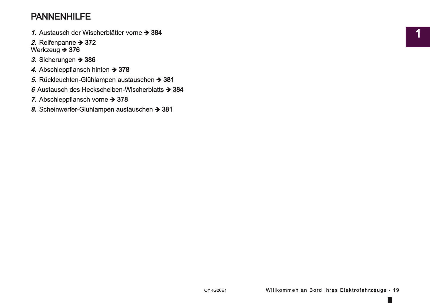 2026 Mitsubishi Eclipse Cross EV Owner's Manual | German