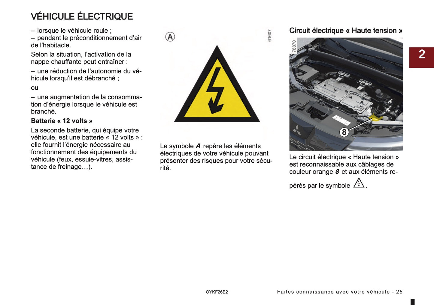 2026 Mitsubishi Eclipse Cross EV Owner's Manual | French