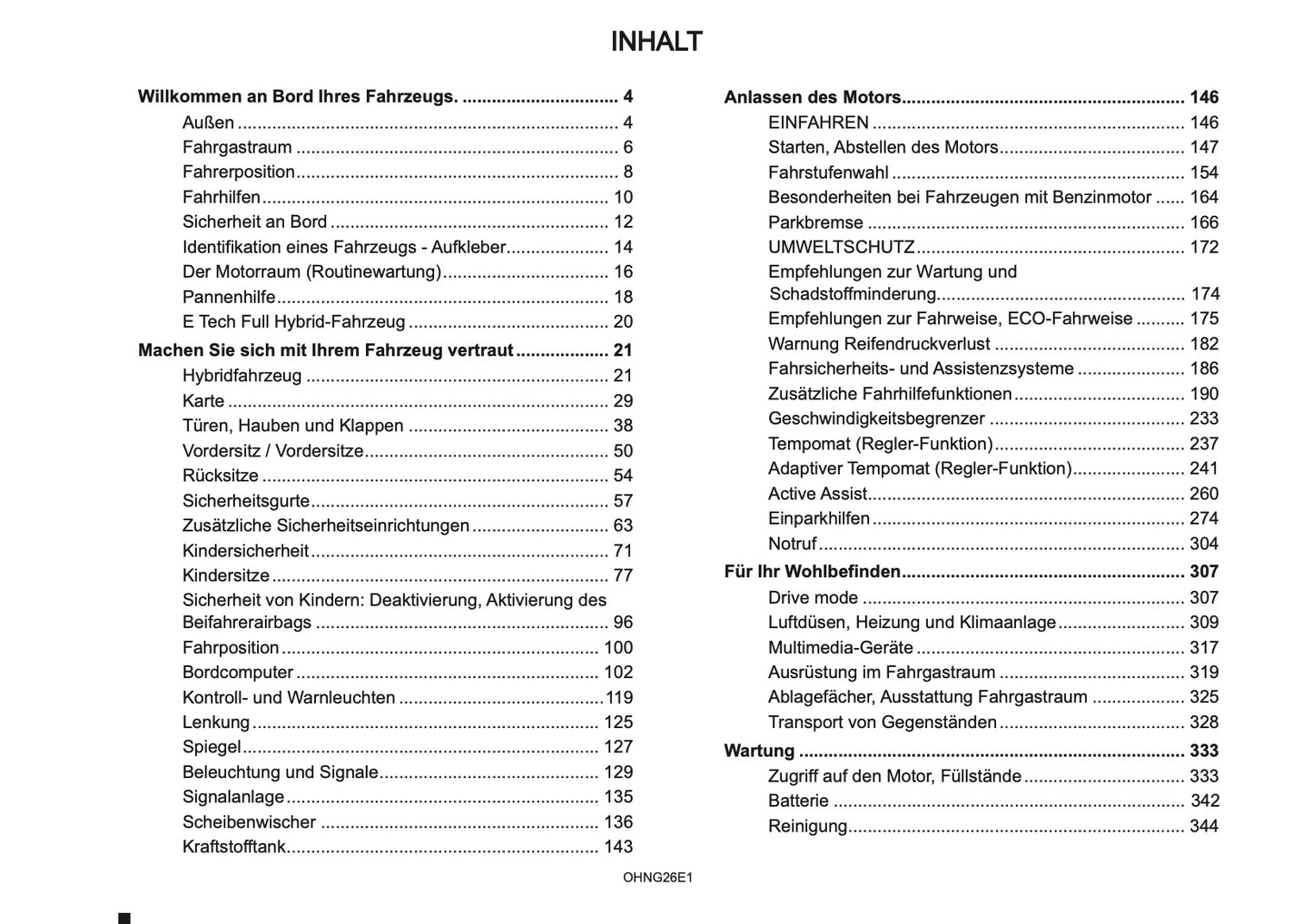 2026 Mitsubishi Grandis Owner's Manual | German