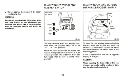 1994 Nissan 300ZX Owner's Manual | English