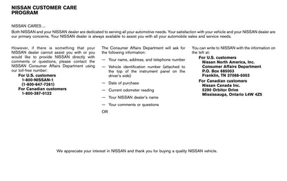 2009 Nissan 370Z Owner's Manual | English US