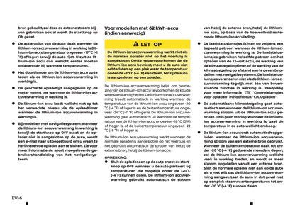 2019-2020 Nissan Leaf Owner's Manual | Dutch