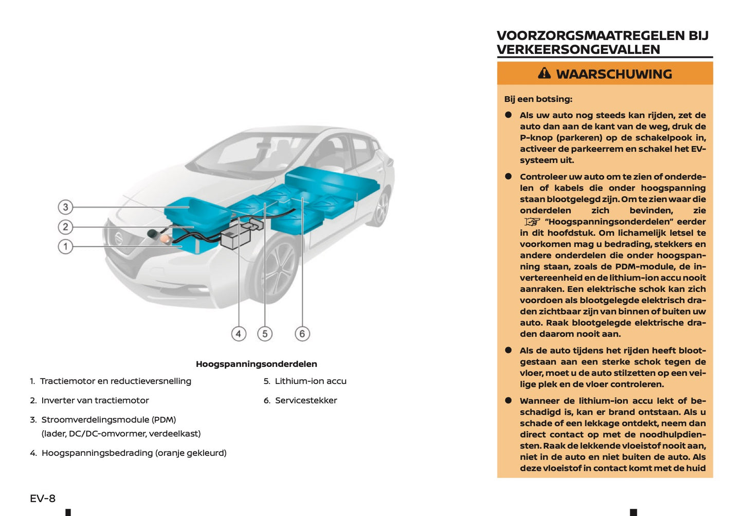2019-2020 Nissan Leaf Owner's Manual | Dutch