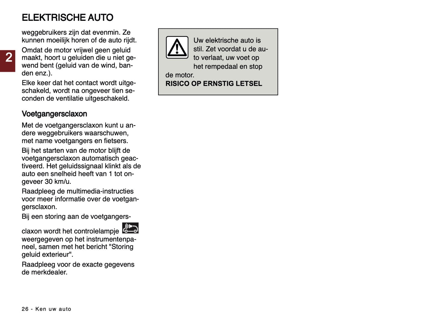 2025 Nissan Micra Owner's Manual | Dutch