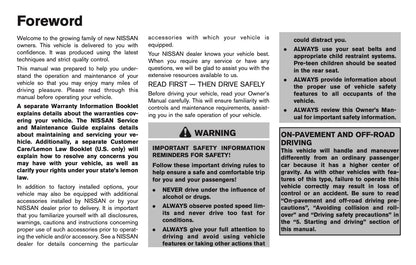 2013 Nissan Murano Owner's Manual | English