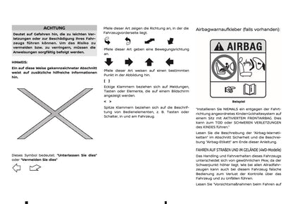 2025 Nissan Qashqai Owner's Manual | German