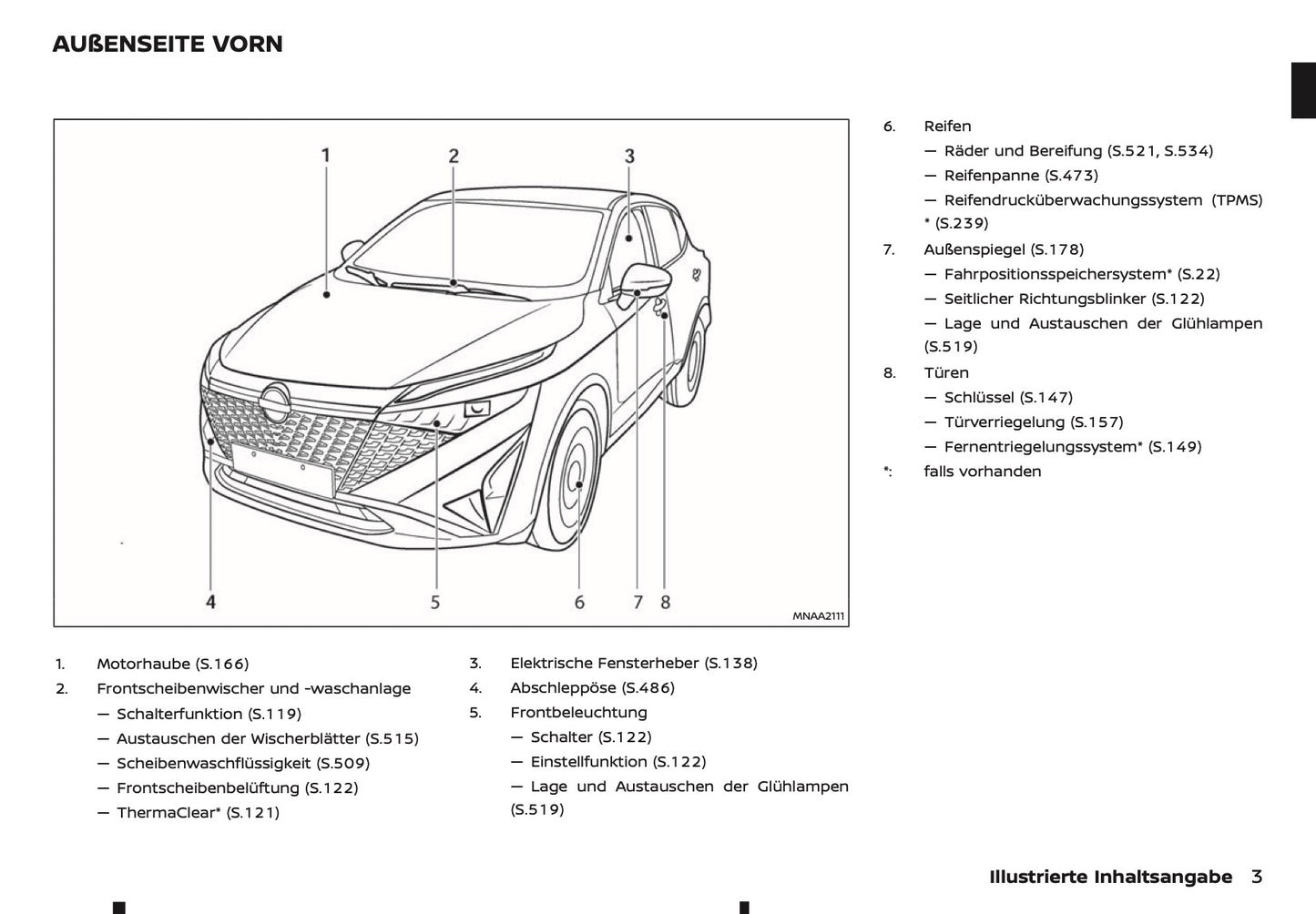 2025 Nissan Qashqai Owner's Manual | German
