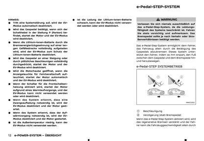 2025-2026 Nissan Qashqai e-Power Owner's Manual | German