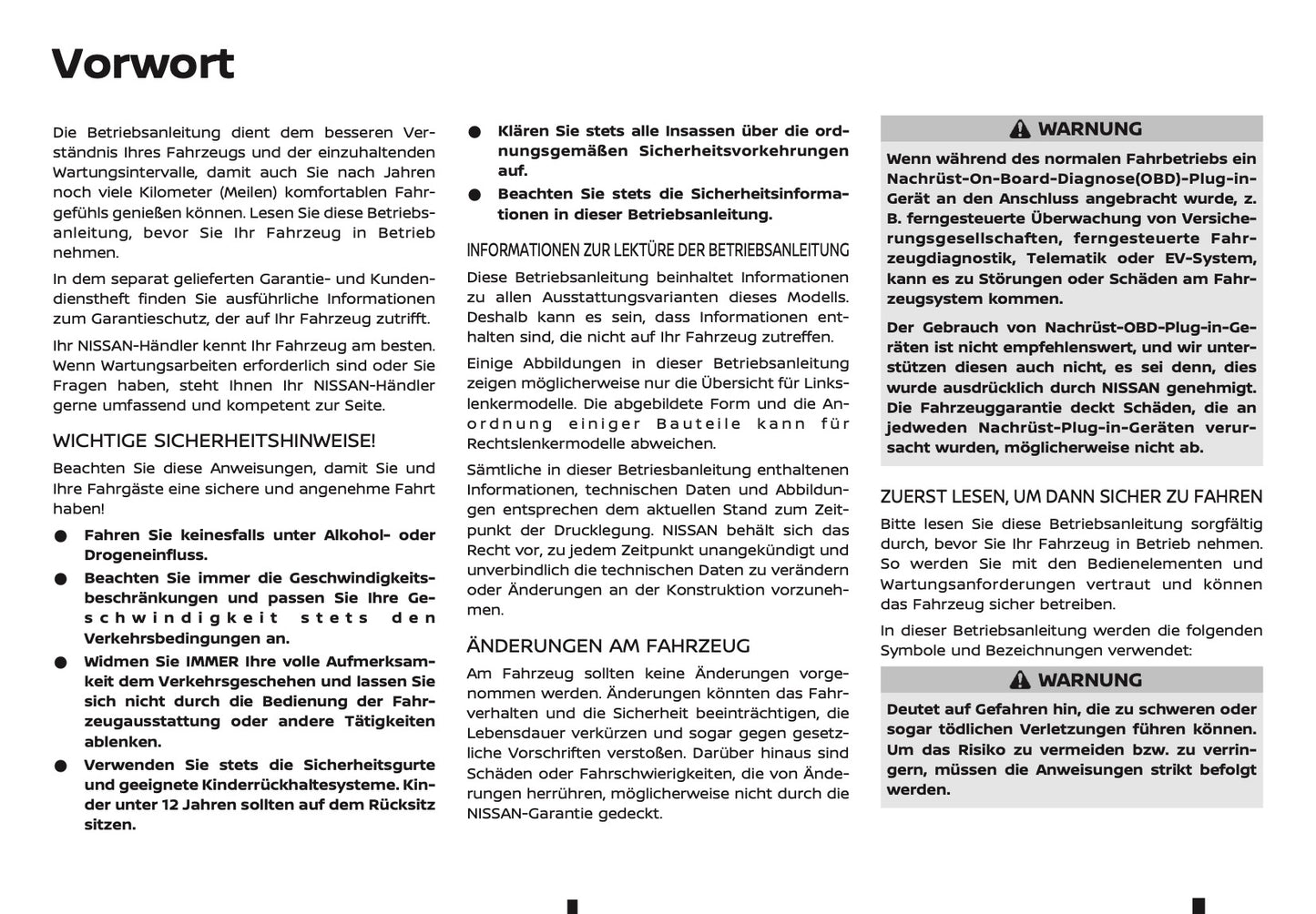 2026 Nissan Qashqai e-Power Owner's Manual | German