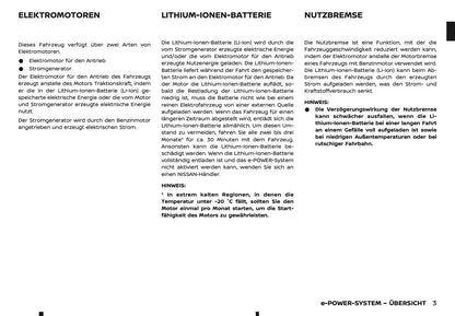 2026 Nissan Qashqai e-Power Owner's Manual | German